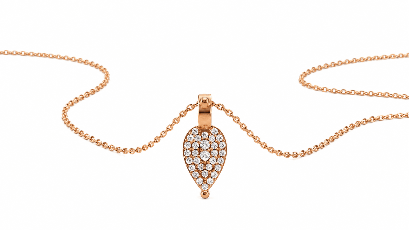 Georgini Luxe Splendore Pendant , Yellow Gold , 18 K