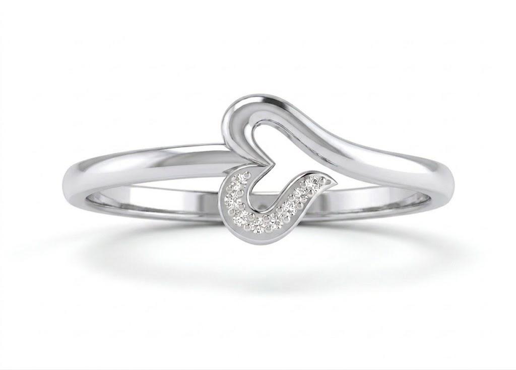 HeartGlow Ring , 7MM , 18 K , Yellow Gold